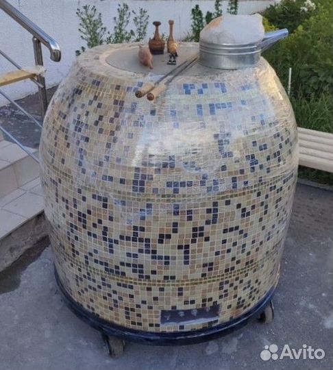 Тандыр бетонный для лепешек и самсы