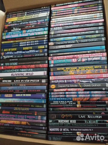 Двд диски и сд диски музыка