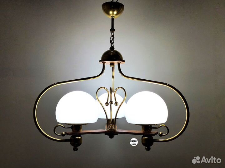 Люстра винтажная Польша 70-е гг