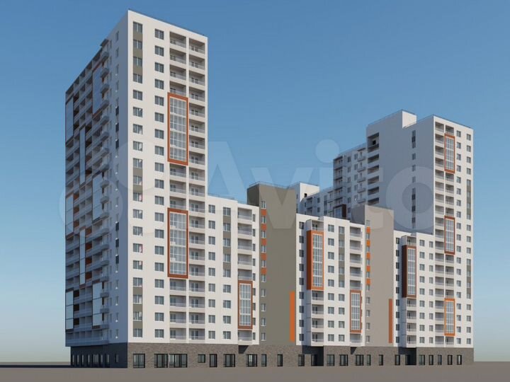 3-к. квартира, 71,7 м², 10/10 эт.