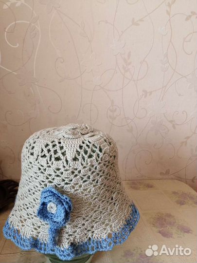 Летние шапочки на девочку