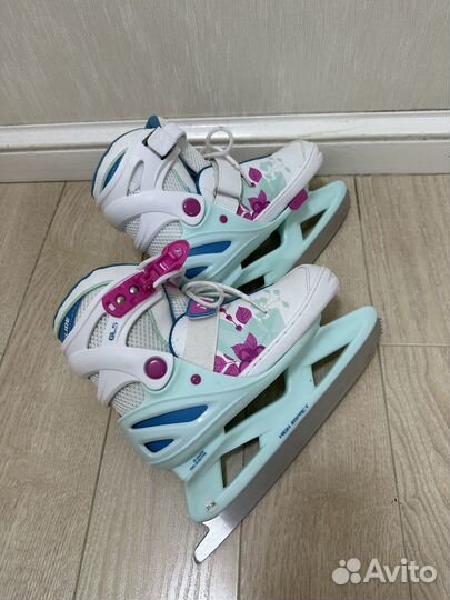Коньки раздвижные для девочки 31 36