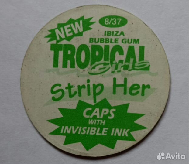 Фишки (сотки, кэпсы), бита licka girls и др