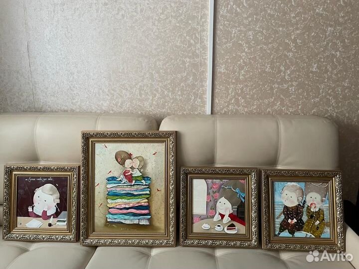 Серия картин по мотивам Гапчинской