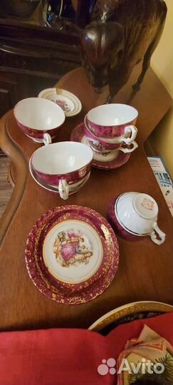 Чайно кофейный сервиз фарфор