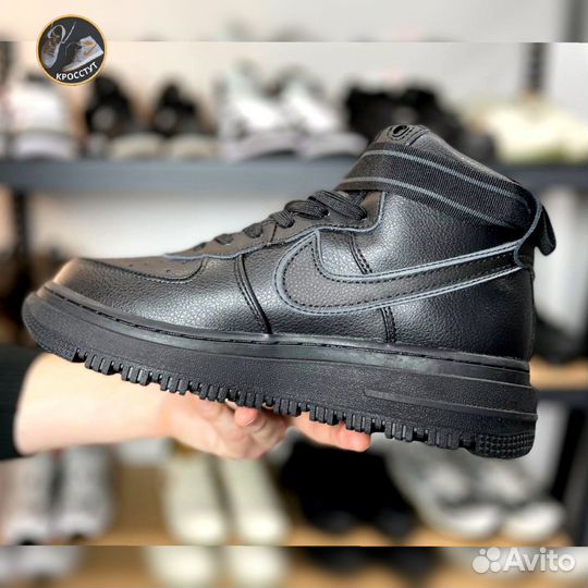 Nike Air Force зимние с мехом
