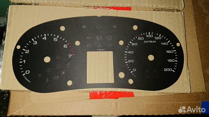 Шкала приборной панели Лада Гранта, Датсун