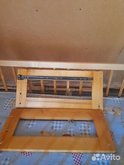 Детская кроватка с ящиком