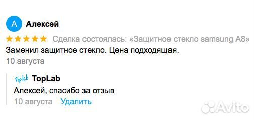 Чехол защитный samsung A