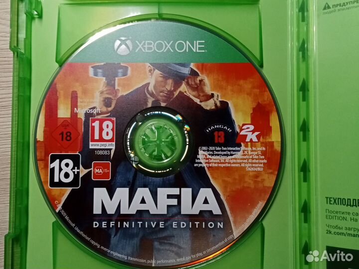 Mafia definitive edition Xbox One S