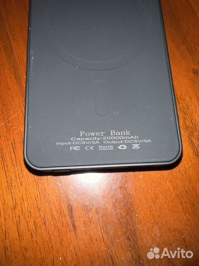 Powerbank 20000magsafe с беспроводной зарядкой