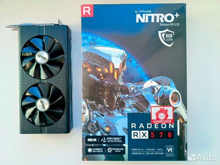 Sapphire RX570 Nitro 8GB