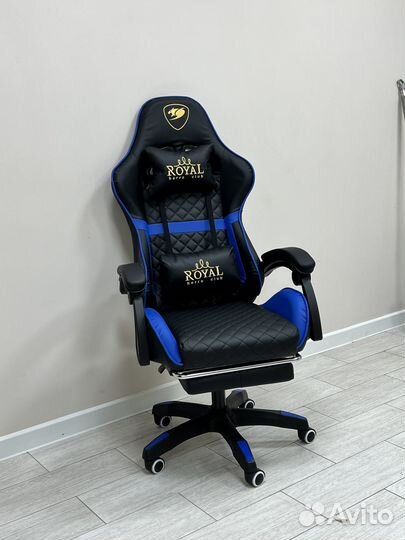 Игровое кресло с массажем поясницы