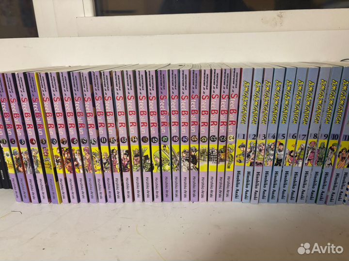 Манга JoJo 7 часть