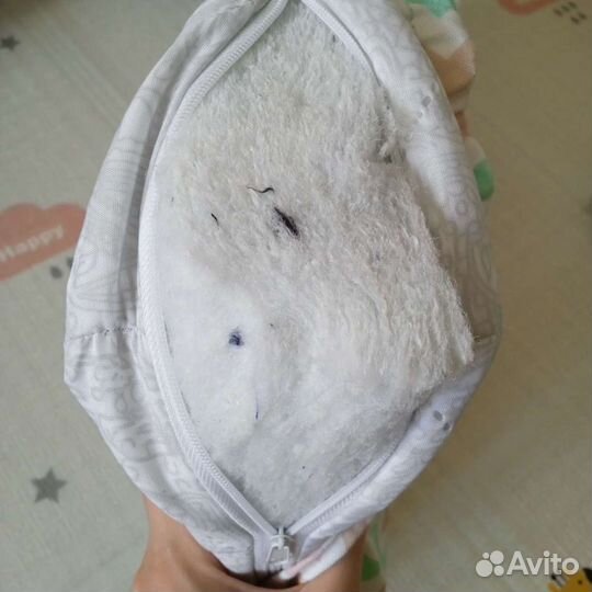 Матрас на пеленальный стол 53х72 + наматрасник б/у