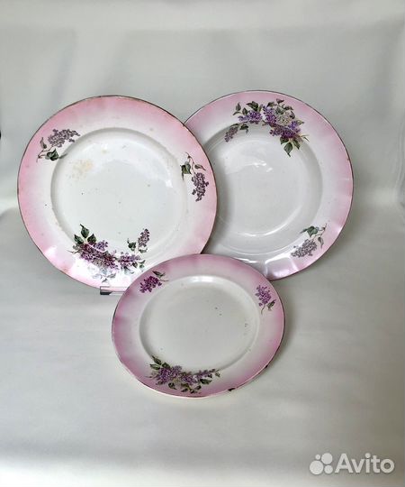 Тарелки Сирень 1929г