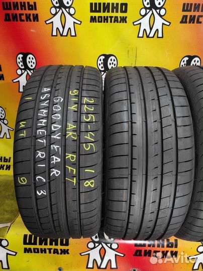 Goodyear Eagle F1 Asymmetric 3 225/45 R18 и 255/40 R18 96Y
