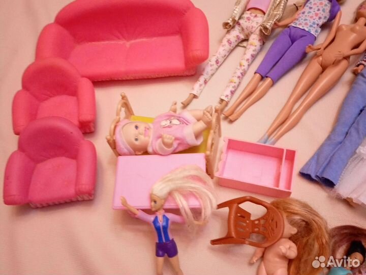 Куклы одним лотом