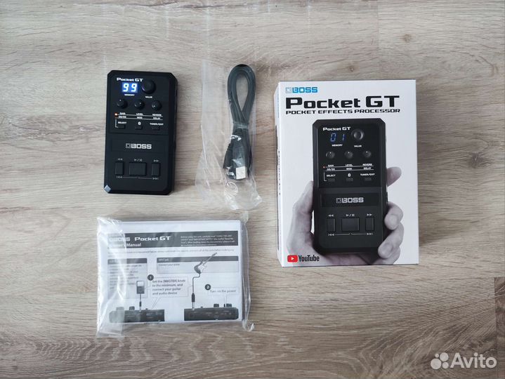 Гитарный Процессор эффектов Boss Pocket-GT