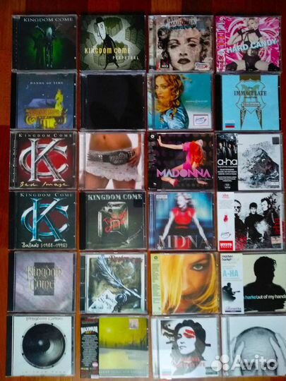 Аудио CD: Kingdom Come,Madonna, A-HA