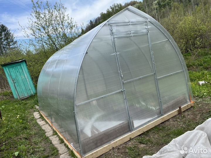 Уставка теплицы, перекрытие поликорбонатом