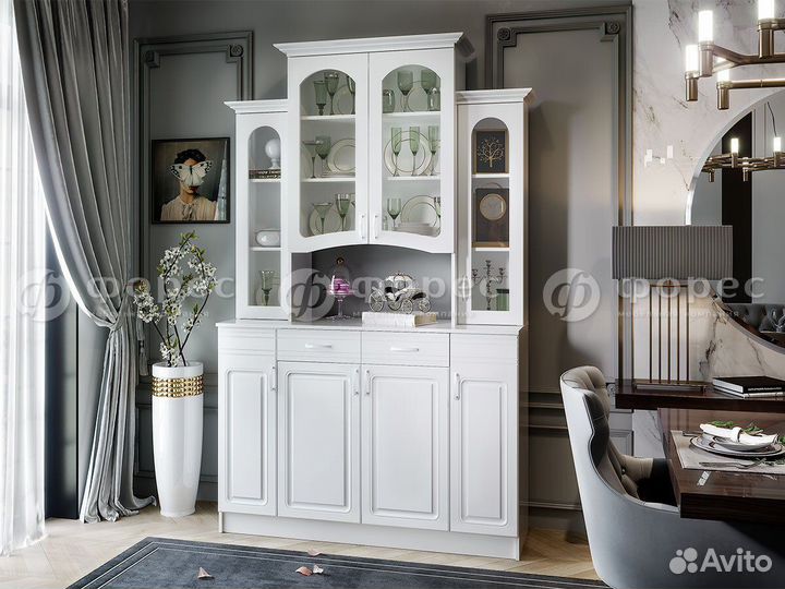 Буфет Вероника 4-х створчатый