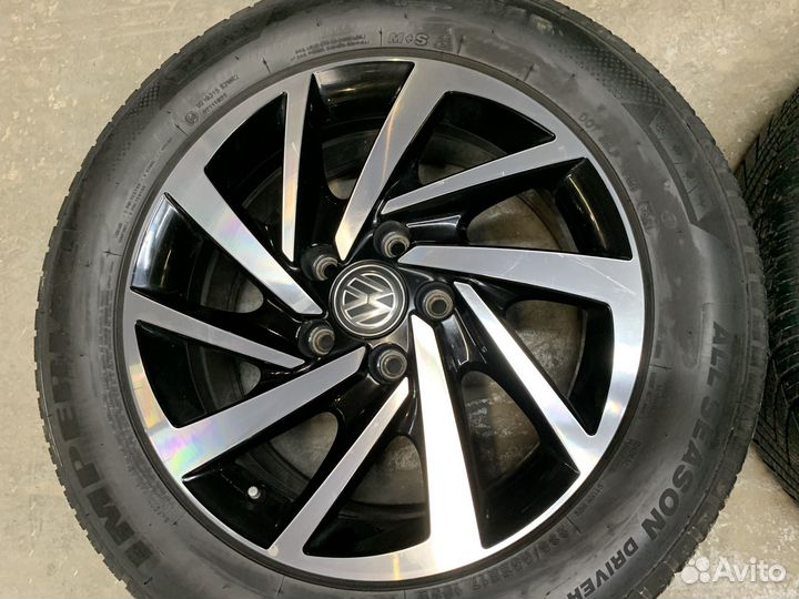 Колеса зимние оригинал Volkswagen caravelle r17