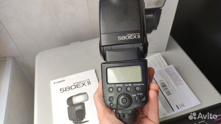 Canon SpeedLite 580EX II рабочая