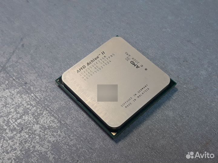 Процессор SAM3 AMD Athlon II ADX 255