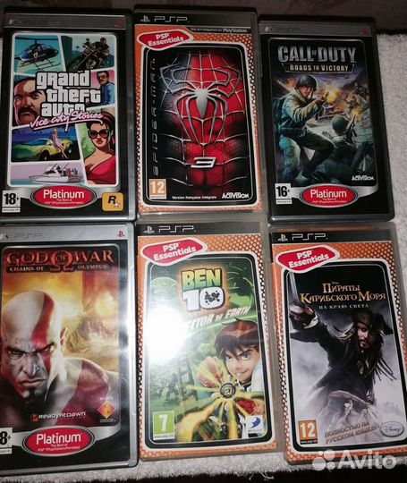 Игры для sony psp