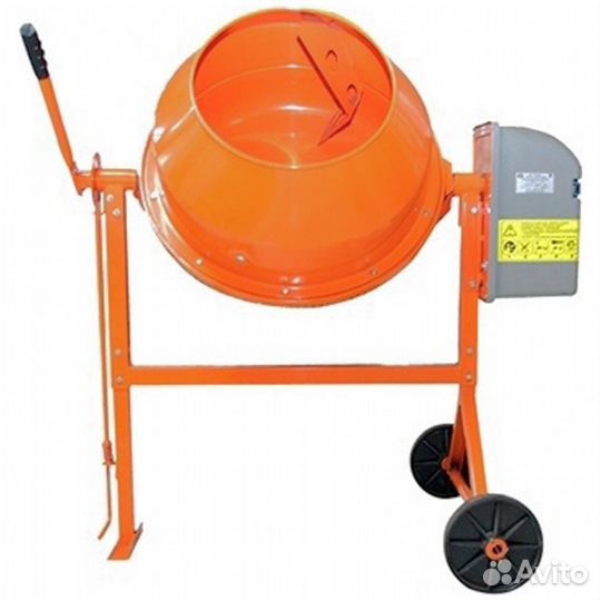 Бетоносмеситель сбр-120, 120 л, 0.7 кВт, 220 В