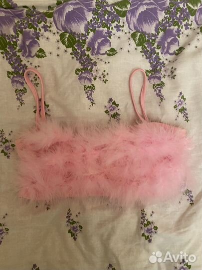 Розовый топик y2k