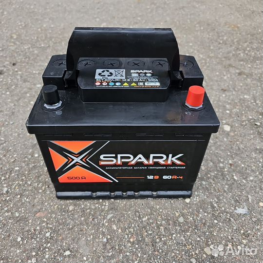 Аккумулятор Spark 60 Ah 500 A