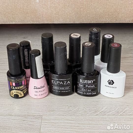 Гель лак, блески