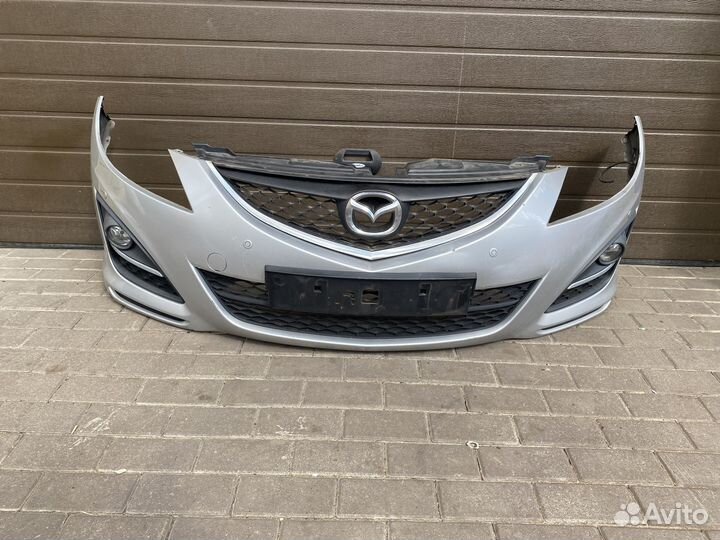 Передний бампер Mazda 6 GH Sport