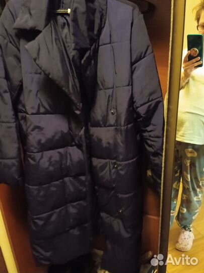 Пальто пуховик женский