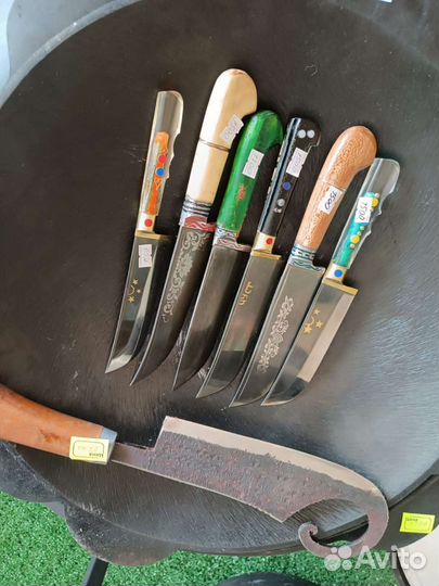 Узбекский кухонный нож пчак