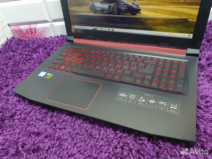 Acer nitro IPS intel core i5 GeForce GTX 1050-4GB