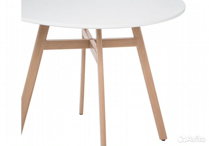 Обеденная группа Номиа 80 white - wood