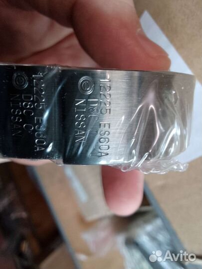 Вкладиши коренные Ниссан