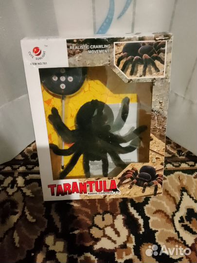 Игрушка паук тарантул