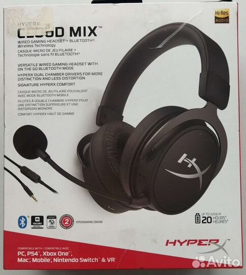 Игровая гарнитура hyperx Cloud MIX Wired