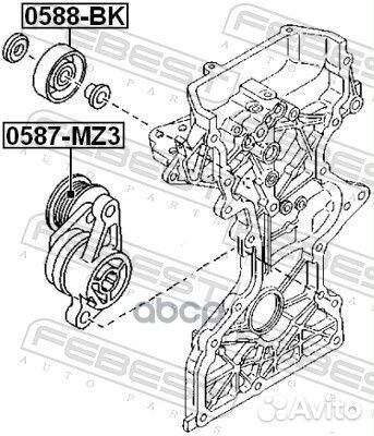 Mazda 3 BK 2003-2008 0588-BK Febest