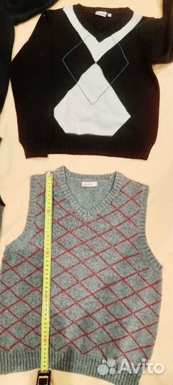 Жилетки 140/152 серые,черные