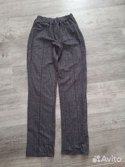 Брюки школьные на резинке 