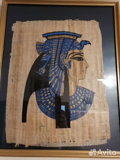 Египетский папирус картины