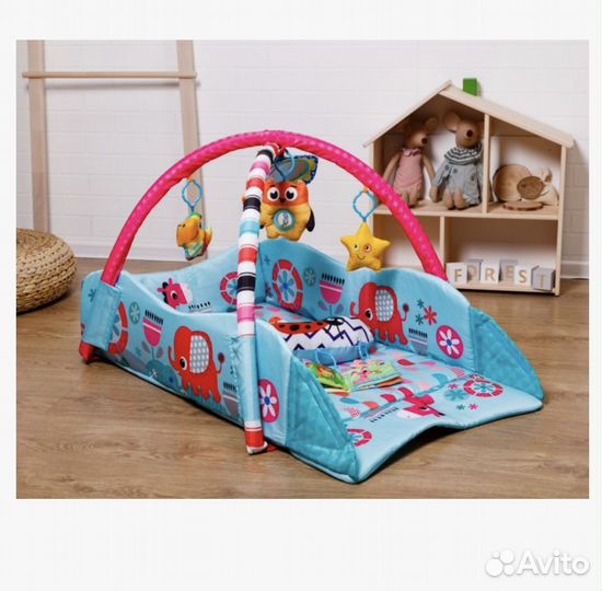 Детский игровой коврик и музыкальная карусель