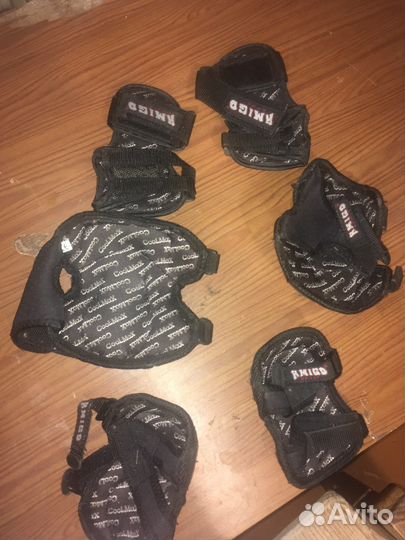 Набор наколенники + налокотники + наручи