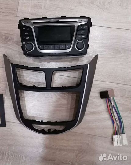 Магнитола на Hyundai Solaris 2016 Новая