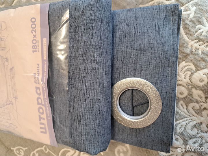 Штора для ванной новая 180 на 200
